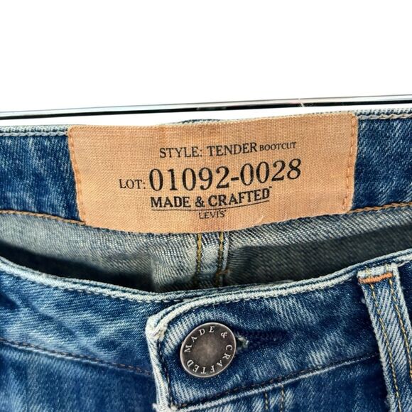 Levi's Women’s Made & Crafted Tender Bootcut Denim Jeans 30 - Picture 15 of 15